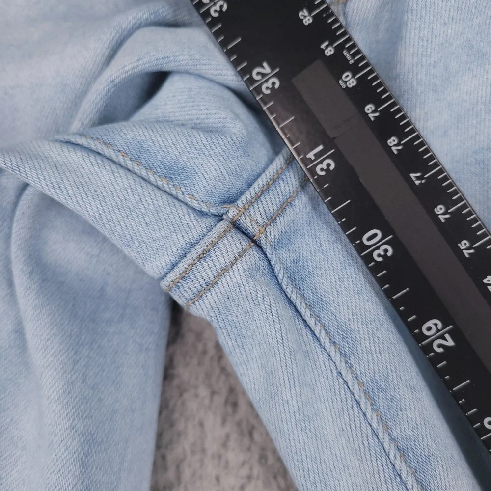 HIDDEN x Altar'd State Jeans Size 24 Wide Leg Light Wash Stretch Denim